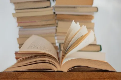 An open book