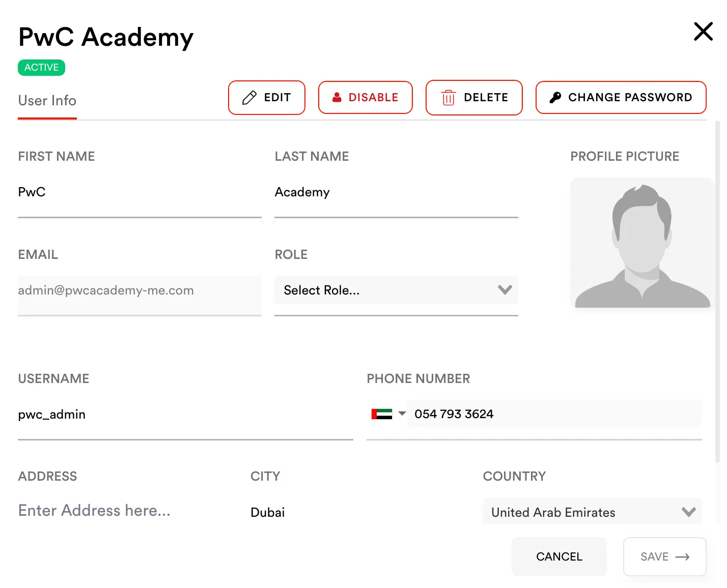 Learn360 mobile app showing course content security settings